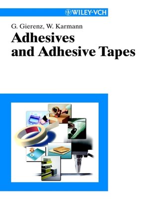 cover image of Adhesives and Adhesive Tapes